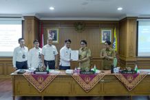 Bupati Giri Prasta Terima Entry Meeting BPK RI Perwakilan Bali Entry Meeting BPK RI