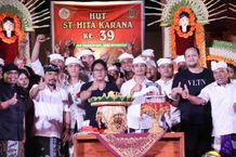 Bupati Giri Prasta Hadiri Puncak HUT ke-39 ST Hita Karana HUT ST Hita Karana