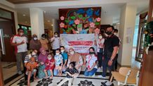 IKA Astra Motor Bali Kunjungi Yayasan Rumah Singgah Sanglah IKA Motor