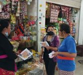 Cegah Penggunaan Nitrogen Cair Dalam Makanan, Puskesmas II Denpasar Selatan Sidak ke Pasar Tradisional Sidak Pasar Tradisional