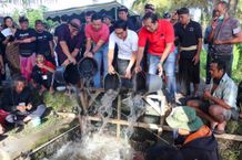 Jaga Metabolisme Air, Sekda Adi Arnawa Buka Lomba Mancing di Batulumbung Mengwi Lomba Mancing