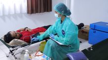Meriahkan Bulan K3, Pemprov Bali Gelar Donor Darah dan Demo APAR