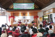 Tingkatkan Sinergitas Pembangunan, Bupati Tabanan Buka Rembug Paripurna Daerah Kelompok KTNA Tabanan Nelayan