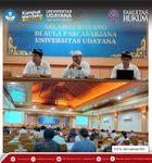 Tim Task Force FIBAA FH Unud mengikuti Rapat Persiapan Akreditasi Internasional FIBAA dan AUN-QA fh unud
