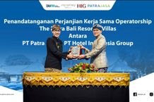 Guna Meningkatkan Pariwisata Bali, PT Hotel Indonesia Group Melakukan Perjanjian Kerja Sama dengan PT Patra Jasa PT Hotel Indonesia Group