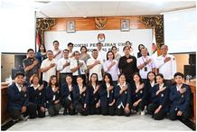 Project Baru Menyongsong Pemilu yang Bermutu, KPU Bali Lepas Mahasiswa Magang FISIP Unud fisip unud