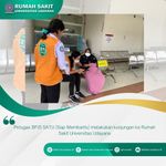 Petugas BPJS SATU bersama Humas dan Pemasaran RS Unud Lakukan Kunjungan Ke Poliklinik dan Rawat Inap rs unud