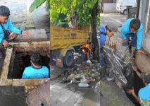 Antisipasi Banjir, PUPR Denpasar Rutin Bersihkan Sampah di Saluran Air Antisipasi Banjir