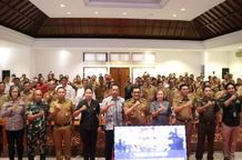 Bupati Sanjaya Buka Secara Resmi Konsultasi Publik Rancangan Awal RKPD SB Kabupaten Tabanan 2024 Tabanan