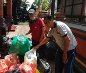 Awali Tahun 2023, Banjar Prajasari Gelar Posyandu dan Penimbangan Sampah Bagi Warga Bank Sampah