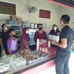 Antisipasi Penggunaan Nitrogen Cair pada Makanan, Puskesmas III Densel Lakukan Sidak ke Kantin Sekolah Nitrogen Cair di Kantin Sekolah