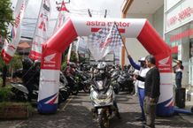 Buka Tahun 2023, Komunitas Honda PCX Bali Jalin Kebersamaan dengan Touring Touring PCX