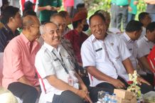 Puluhan Perusahaan di Buleleng Ikuti Simulasi Teknik Pemadam Kebakaran disnaker buleleng