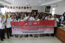Kesbangpol Denpasar Gelar Sosialisasi Pendidikan Politik Bagi STT se-Kota Denpasar Sosialisasi Pendidikan Pemilu