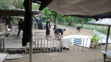 Angin Puting Beliung Rusak Sejumlah Rumah di Kecamatan Gerokgak Atap Rumah Runtuh