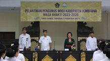 Pengurus WHDI Jembrana Masa Bhakti 2023-2028 Dilantik WHDI