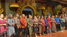 Ayu Kristi Arya Wibawa Hadiri Pembukaan Pameran IKM Bali Bangkit 2023 Tahap I Pameran IKM
