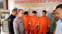 Curi Motor, Karyawan Minimarket Diamankan Polsek Denpasar Timur Pencurian Motor