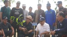 Bupati Tamba Hadiri Penanaman Perdana Kakao Unggul di Desa Yehembang Kangin Penanaman Kakao
