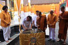Bupati Tamba Resmikan Vihara Sasana Dharma Melaya Remikan Vihara