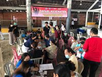 Pemkot Denpasar Gelar Safari Kesehatan di Banjar Pulugambang Kelurahan Peguyangan Safari Kesehatan