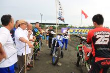 Bupati Tamba Cek Kesiapan Motocross di Sirkuit All in One Motocross