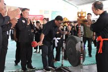 Sekda Alit Wiradana Buka Kejuaraan Pencak Silat Wali Kota Cup II Perguruan SMI Pencak Silat Wali Kota Cup II