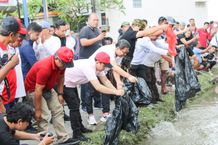 Wawali Arya Wibawa Buka Lomba Mancing Serangkaian HUT Ke-54 ST Yowana Eka Santhi HUT ST Yowana Eka