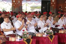 Ketua TP PKK Tabanan Hadiri Acara Dua Tahun Kepemimpinan Jaya-Wira Dua Tahun Jaya-WIra