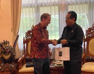 Wagub Cok Ace dan Wakil Dubes Inggris Bahas Kerja Sama Antara Bali dan Inggris Kerja Sama Indonesia dengan Inggris