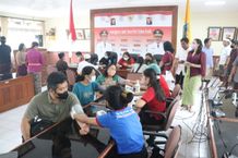 Bekerja Sama Dengan Dinkes, Diskominfos Bali Fasilitasi Booster 2 Untuk Media dan Masyarakat Umum Vaksin Booster 2