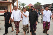 Gubernur Wayan Koster dan Wagub Cok Ace Tinjau Pasar Rakyat Tematik Wisata Ubud Tinjau Pasar Rakyat