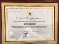 Gubernur Bali Wayan Koster Raih Penghargaan Pelestarian Bahasa Daerah Oleh Kemendikbudristek RI Penghargaan