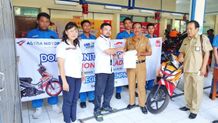 Lima SMK Binaan Honda Menerima Donasi Motor Praktek Menunjang Proses Belajar Mengajar SMK Binaan Astra