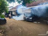 Respon Cepat Temuan Kasus DBD di Kawasan Sekuta Sanur, Puskesmas II Denpasar Selatan Lakukan Fogging Focus Fogging focus