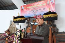 Bupati Sedana Arta Buka Bulan Bahasa Bali V Kabupaten Bangli Bulan Bahasa Bali