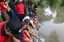 Meriahkan HUT Ke-235 Kota Denpasar, Wawali Arya Wibawa Buka Lomba Mancing Air Deras di Bendungan Tukad Mati Umadui Tukad Mati