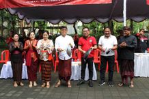 Meriahkan HUT Ke-235 Kota Denpasar, Seluruh Pimpinan OPD dan Perumda Ikuti Lomba Masak Berbahan Pangan Lokal Nasi Goreng