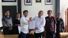 Bupati Tamba Terima Entry Meeting BPK RI Perwakilan Bali BPK
