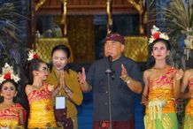 Bupati Tamba Apresiasi Penampilan Anak Difabel dalam Festival Tari Jembrana Tari Bali