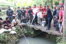 Dukung Kekompakan STT Dalam Pelestarian Lingkungan, Bupati Sanjaya Buka Lomba Mancing Lomba Mancing