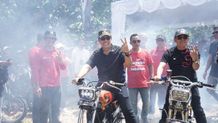Momentum HUT Perdana Lagas Stroke, Bupati Sanjaya Gelar Turnamen Motor Lagas Stroke