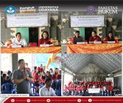 Sosialisasi, Konsultasi dan Bantuan Hukum tentang Pungutan Desa oleh FH Unud di Desa Pupuan Sawah Unud