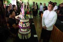 Lestarikan Tradisi dan Budaya Bali, Jaya Negara Buka Lomba Ngelawar Banjar Geladag Lomba Ngelawar Banjar Geladag