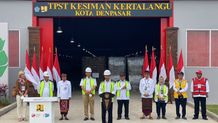 Presiden RI Joko Widodo Resmikan TPST Kota Denpasar Peresmian TPST