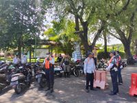 Pemkot Denpasar Terapkan Rekayasa Lalu Lintas Saat Parade Ogoh-Ogoh Kesanga Festival Pengaturan Lalu Lintas