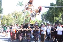 Karnaval Ogoh-ogoh Anak TK dan PAUD Meriahkan Kasanga Festival 2023 Karnaval ogoh-ogoh
