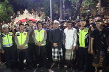 Masyarakat Tumpah Ruah Padati Kawasan Patung Catur Muka Denpasar Saksikan Parade Ogoh-Ogoh Parade Ogoh-Ogoh