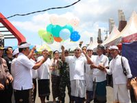 Libatkan 38 UMKM, Bupati Tamba Buka Pasar Ramadhan Pasar Ramadhan