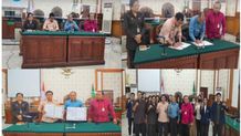 Implementasi MBKM Magang Mandiri, FH Unud Gelar Penandatanganan Kerja Sama dengan Pengadilan Negeri Denpasar unud